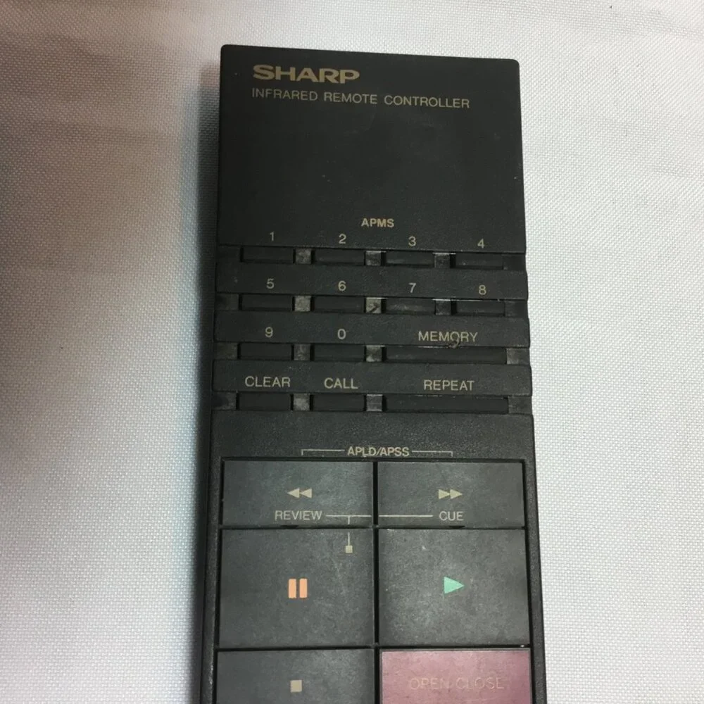 Sharp RRMCK0057AFZZ Genuine CD Player Remote Control DX620, DX620BK See Video!